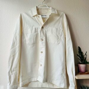 Frank And Oak Cream The Worker Overshirt